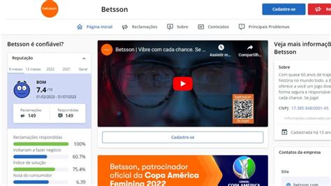 reclamações betsson - betsson site oficial